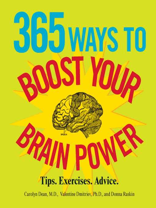 Cover image for 365 Ways to Boost Your Brain Power